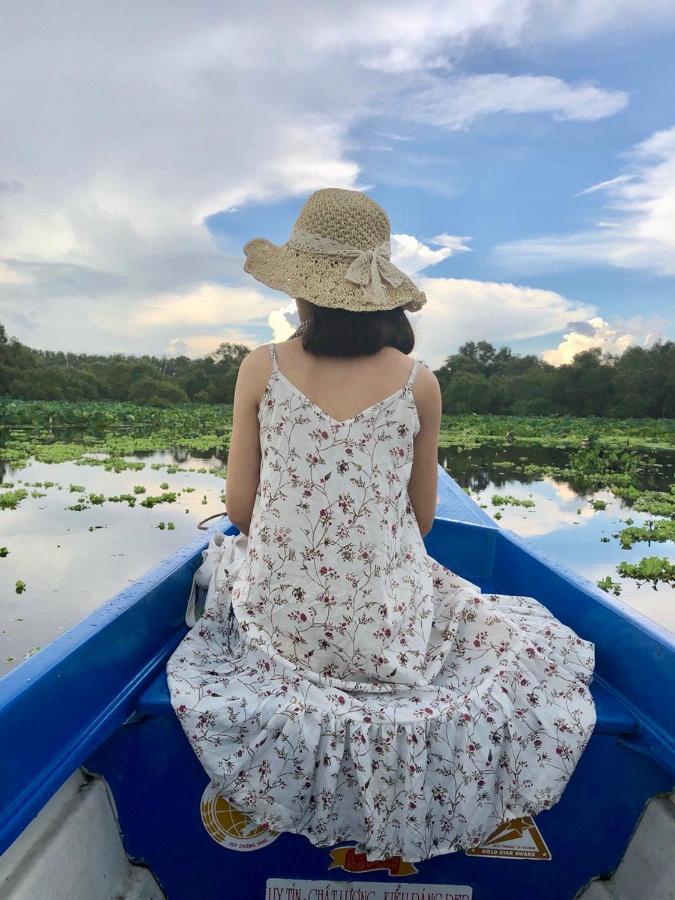 Huong Tram Homestay Ho Da Exterior foto
